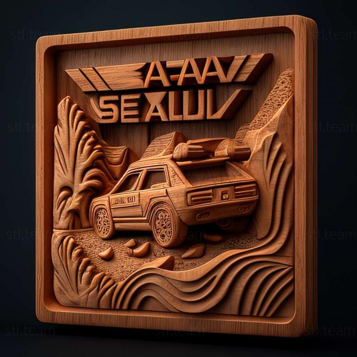 3D модель Гра SEGA Rally 3 (STL)